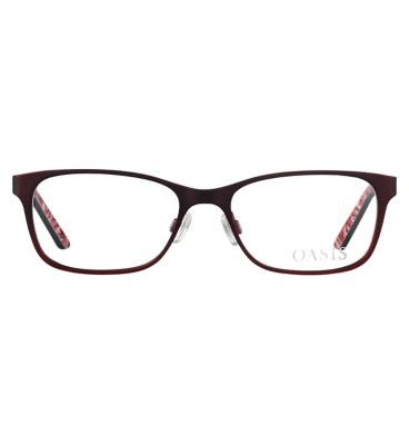Oasis Pimpernel Women's Glasses-Bordeaux