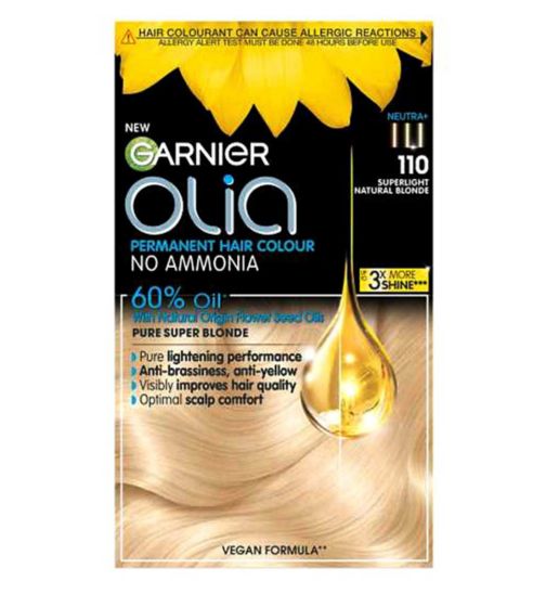 Garnier Olia 110 Super Light Blonde No Ammonia Permanent Hair Dye