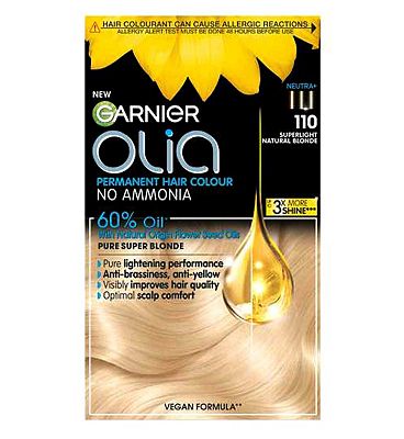 Garnier Olia 110 Super Light Blonde No Ammonia Permanent Hair Dye