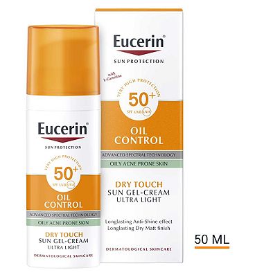 Eucerin Sun Face Oil Control Sun Gel-Cream Dry Touch SPF50+ 50ml