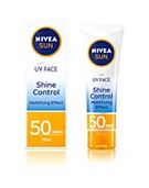 NIVEA SUN UV Face Sun Cream SPF 50 Shine Control 50ml