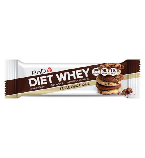 PhD Diet Whey Bar Triple Choc Cookie - 65g