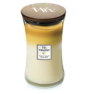Woodwick Large Candle Trilogy Fruits of the Summer 609g