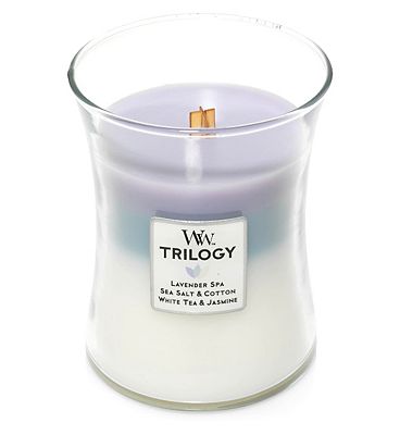 WoodWick Calming Retreat Medium Jar Candle Trilogy