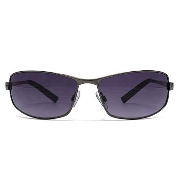 FCUK Sport Sunglasses - Gunmetal and White Frame