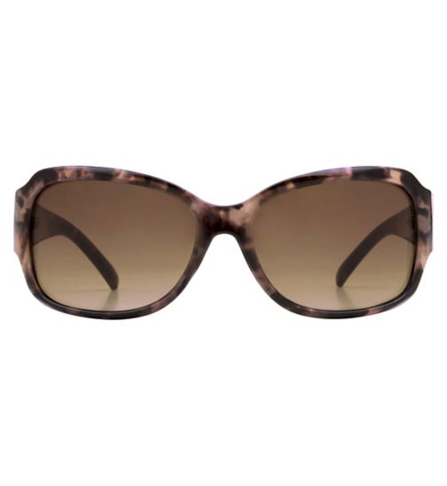 Boots Ladies Sunglasses in Dusty Pink Marble