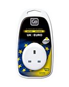Go Travel UK to Euro USB Adaptor