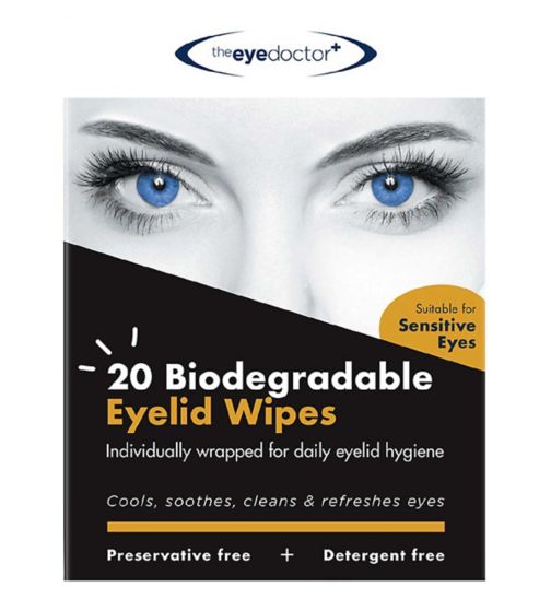 The Eyelid Wipe - 20 Individual Lid Wipes