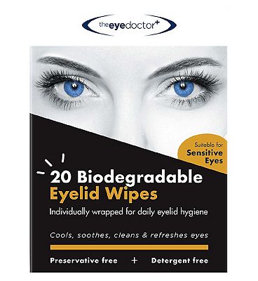 The Eyelid Wipe - 20 Individual Lid Wipes