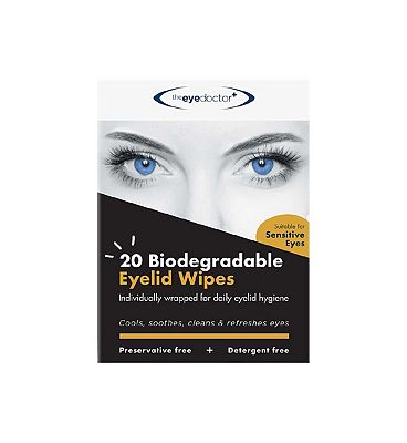 The Eyelid Wipe - 20 Individual Lid Wipes