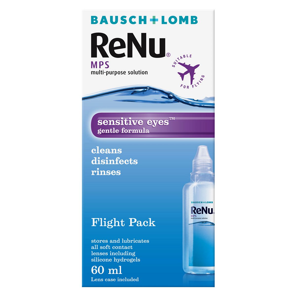 Renu Multi-Purpose Solution - Flight Pack 60Ml
