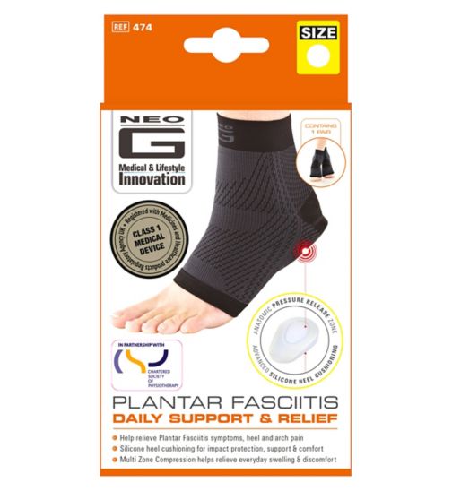 Neo G Plantar Fasciitis Daily Support & Relief Small - 1 Pair