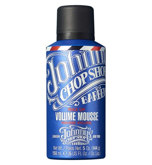 Johnny's Chop Shop Max Up Volumising Mousse 150ml
