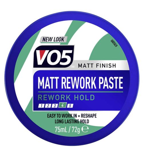 VO5 Matt Rework Hair Paste 75ml