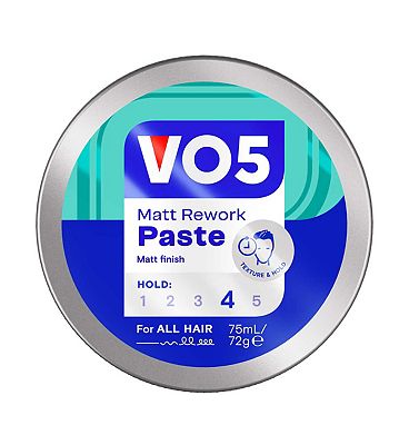 VO5 Matt Rework Hair Paste 75ml