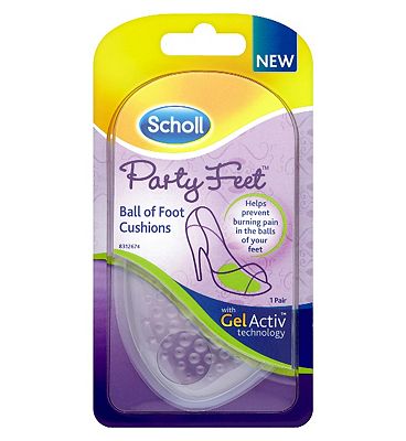 Scholl Party Feet Ball of Foot Cushions with GelActiv technology - 1 Pair