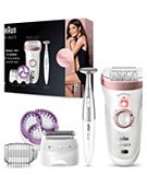 Braun Silk-Epil Beauty Set 9 9-985 Deluxe 7-in-1 Cordless Wet & Dry Hair  Removal Epilator for Women 