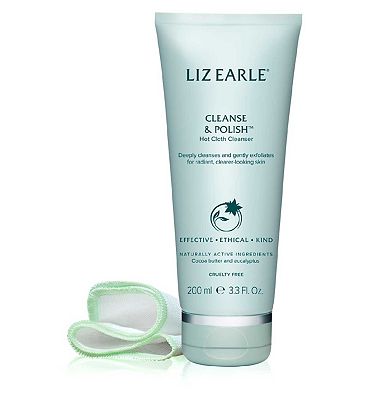 Liz Earle Cleanse and Polish Hot Cloth Cleanser 200ml Starter Kit