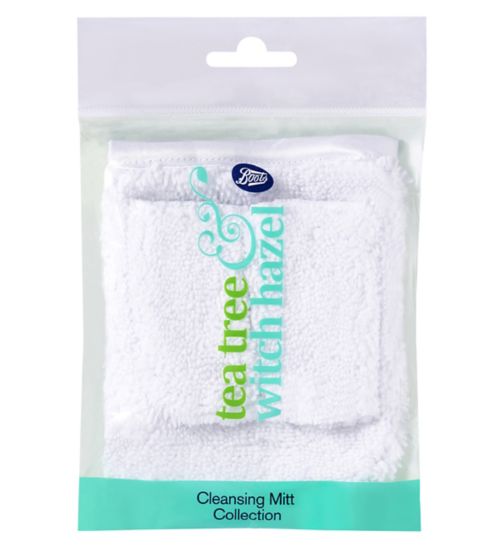 Boots Tea Tree & Witch Hazel Cleansing Mitt Collection