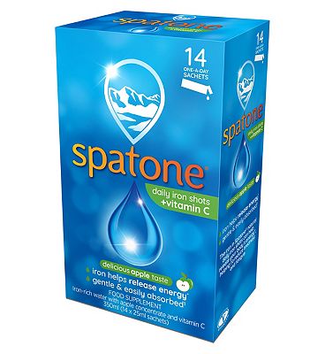 Spatone Apple Daily Iron Shots + Vitamin C 14 Sachets