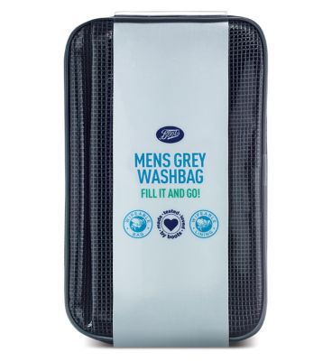 mens wash bag boots