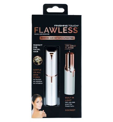 jml finishing touch flawless facial hair trimmer