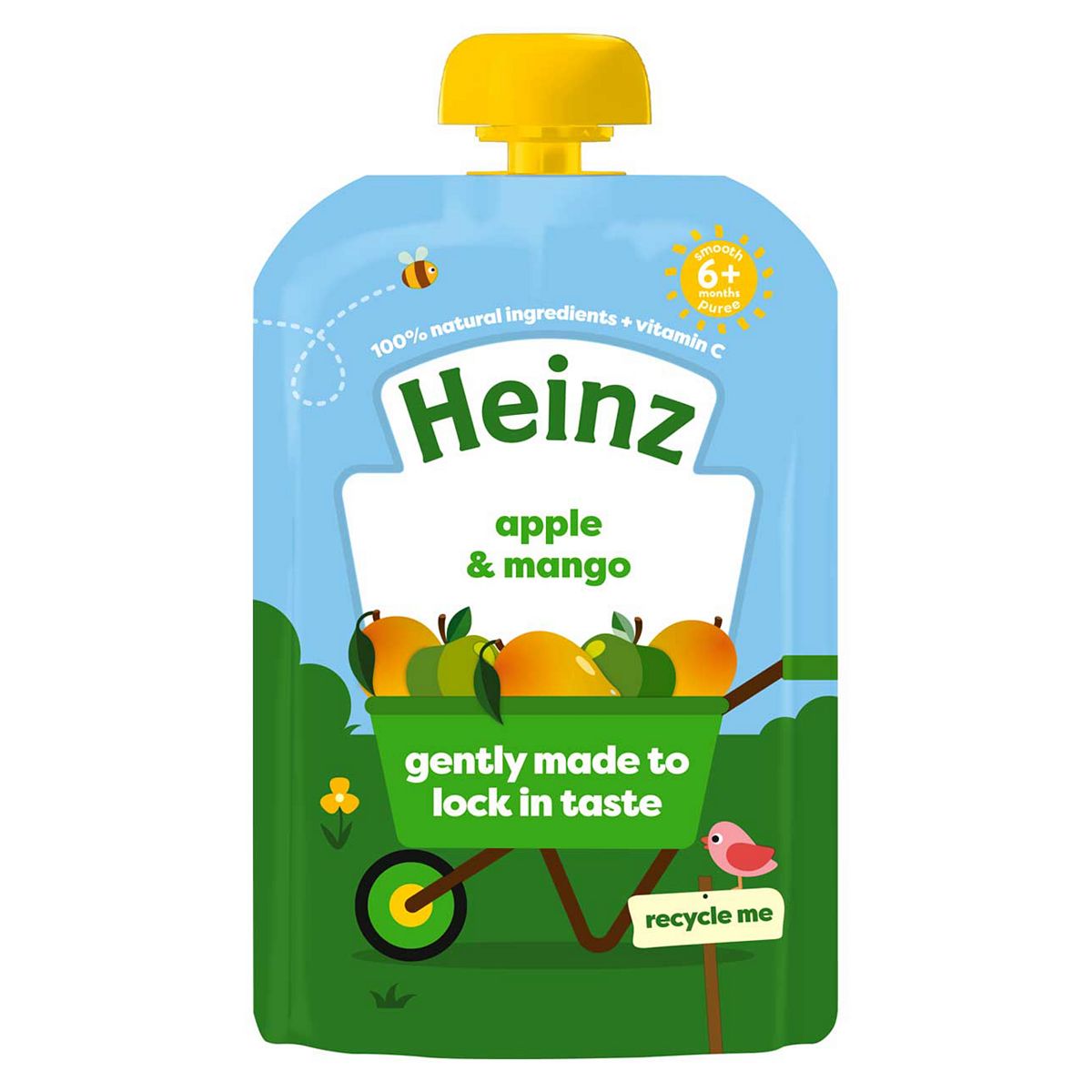 Heinz 6+ Months By Nature Apple & Mango 100G
