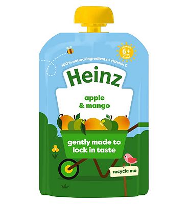 Heinz 6+ Months By Nature Apple & Mango 100g