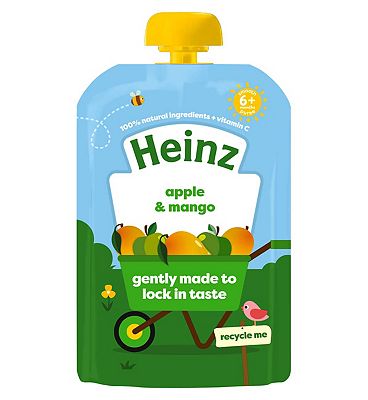 Heinz 6+ Months By Nature Apple & Mango 100G