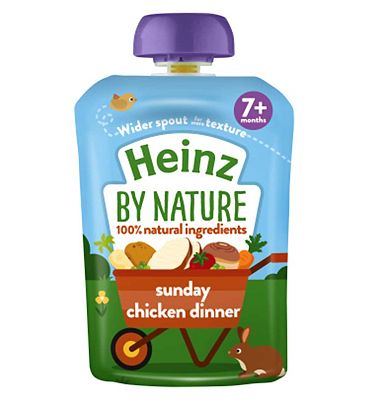 Heinz 7+ Months By Nature Sunday Chicken Dinner 130g