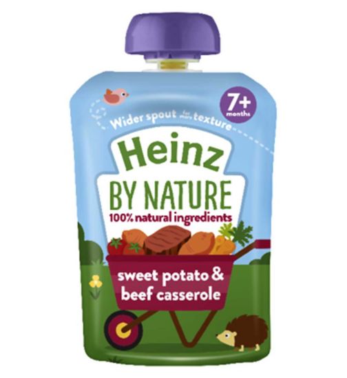 Heinz 7+ Months by Nature Sweet Potato & Beef Casserole 130g