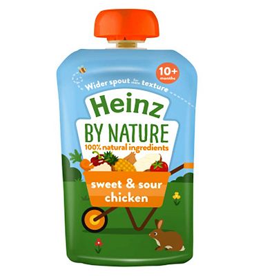 Heinz 10+ Months By Nature Sweet & Sour Chicken 180g