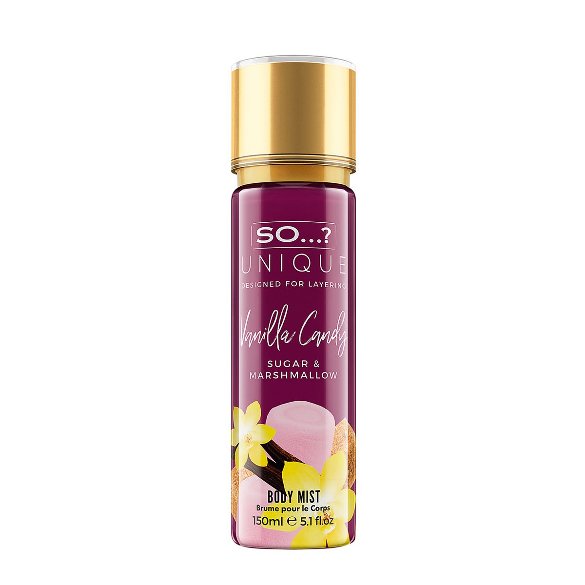 So...? So…? Unique Vanilla Candy Body Mist 150Ml