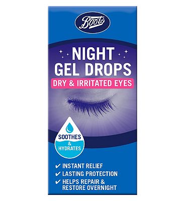 Click to view product details and reviews for Boots Night Gel Drops Dry Irritated Eyes 10ml.
