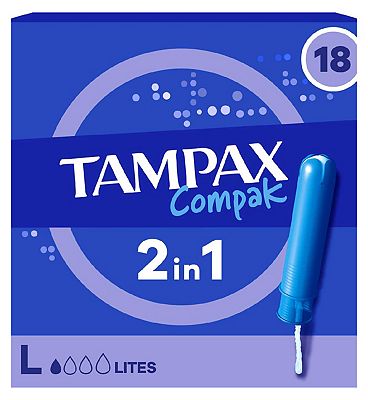 Tampax on sale pearl lite