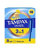 Tampax Pearl Regular Tampons Applicator 18X