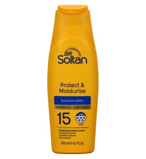 Soltan Protect & Moisturise Lotion SPF15 200ml