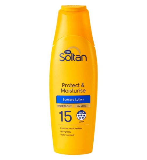 Soltan Protect & Moisturise Lotion SPF15 400ml