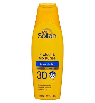 Soltan Protect & Moisturise Lotion SPF30 400ml