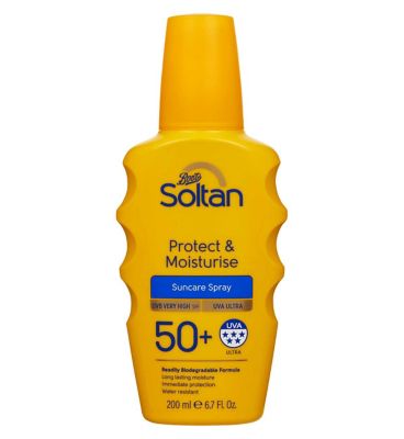Soltan protect & moisturise sun cream Exclusive to Boots