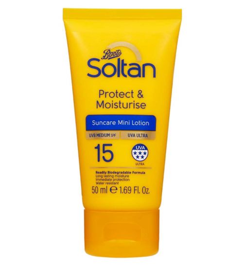 Soltan Mini Protect & Moisturise Lotion SPF15 50ml