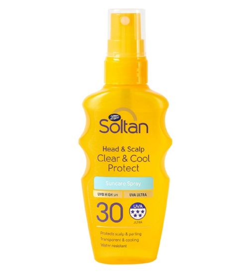 Soltan Clear & Cool Head And Scalp SPF30 75ml Suncare Spray