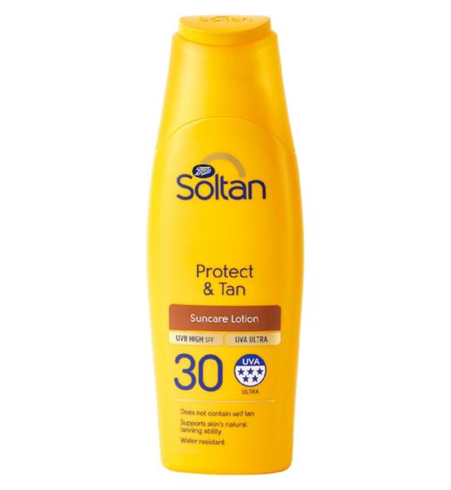 Soltan Protect & Tan Lotion SPF30 200ml