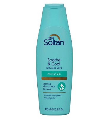 Soltan Soothe & Moisturise with aloe vera Aftersun Gel 400ml