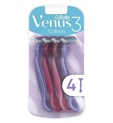 Gillette Venus Simply3 Women's Disposable Razors, 4 ct - 4 ea