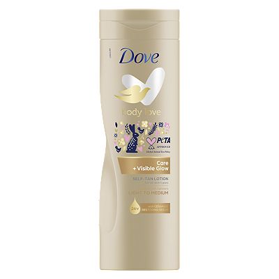 Dove Visible Glow Fair to Medium Self-Tan Lotion 400ml Limited Edition