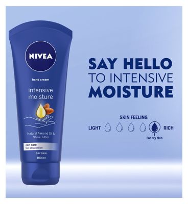NIVEA Hand Cream Intensive Nourishing Moisturiser 100ml (5)