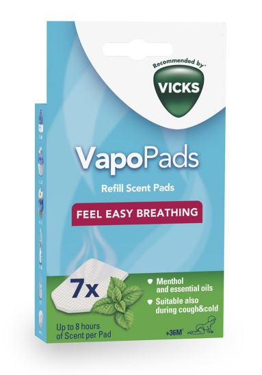 Vicks VapoPads Refill Scent Pads - Menthol x 7