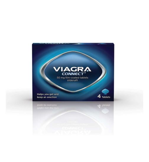 Viagra Connect 50mg film-coated tablets - 4 tablets