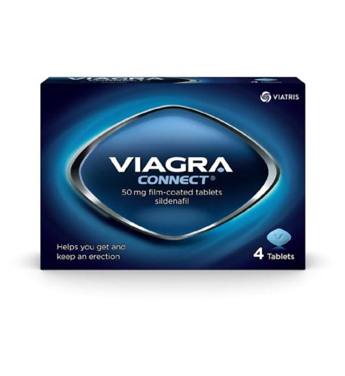 Viagra Connect Sildenafil 50mg film-coated tablets - 4 tablets